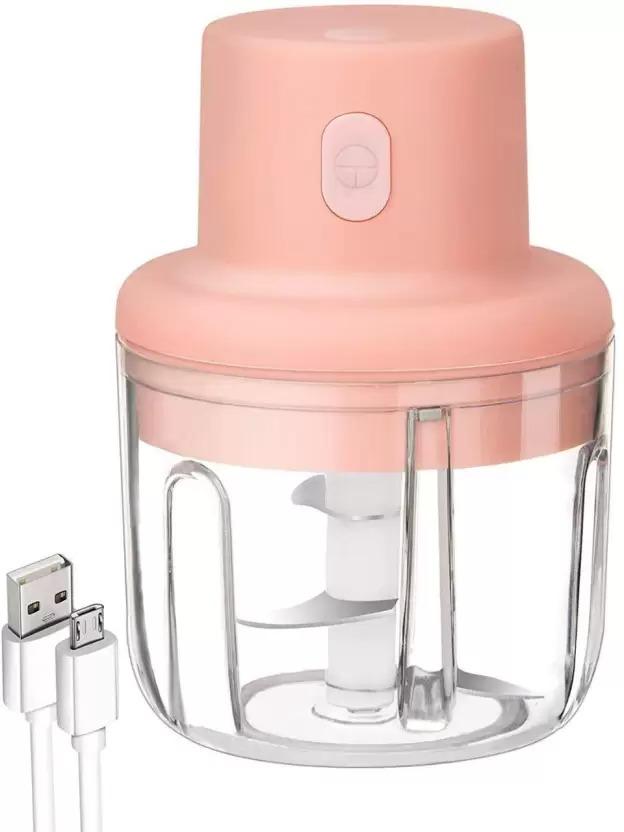 KolorFish Electric Mini Garlic Chopper - 250ml Portable Vegetable Chopper